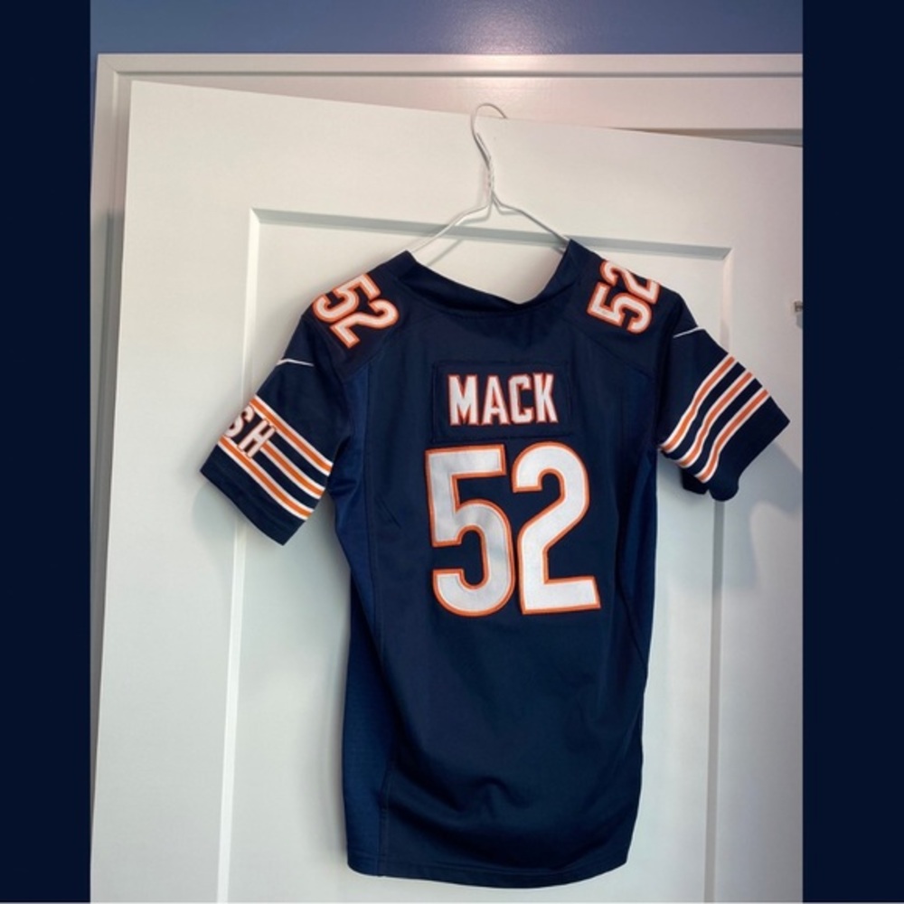 NIKE NFL | Chicago Bears Football Jersey | Mack # 52 | Kids Boys Size M